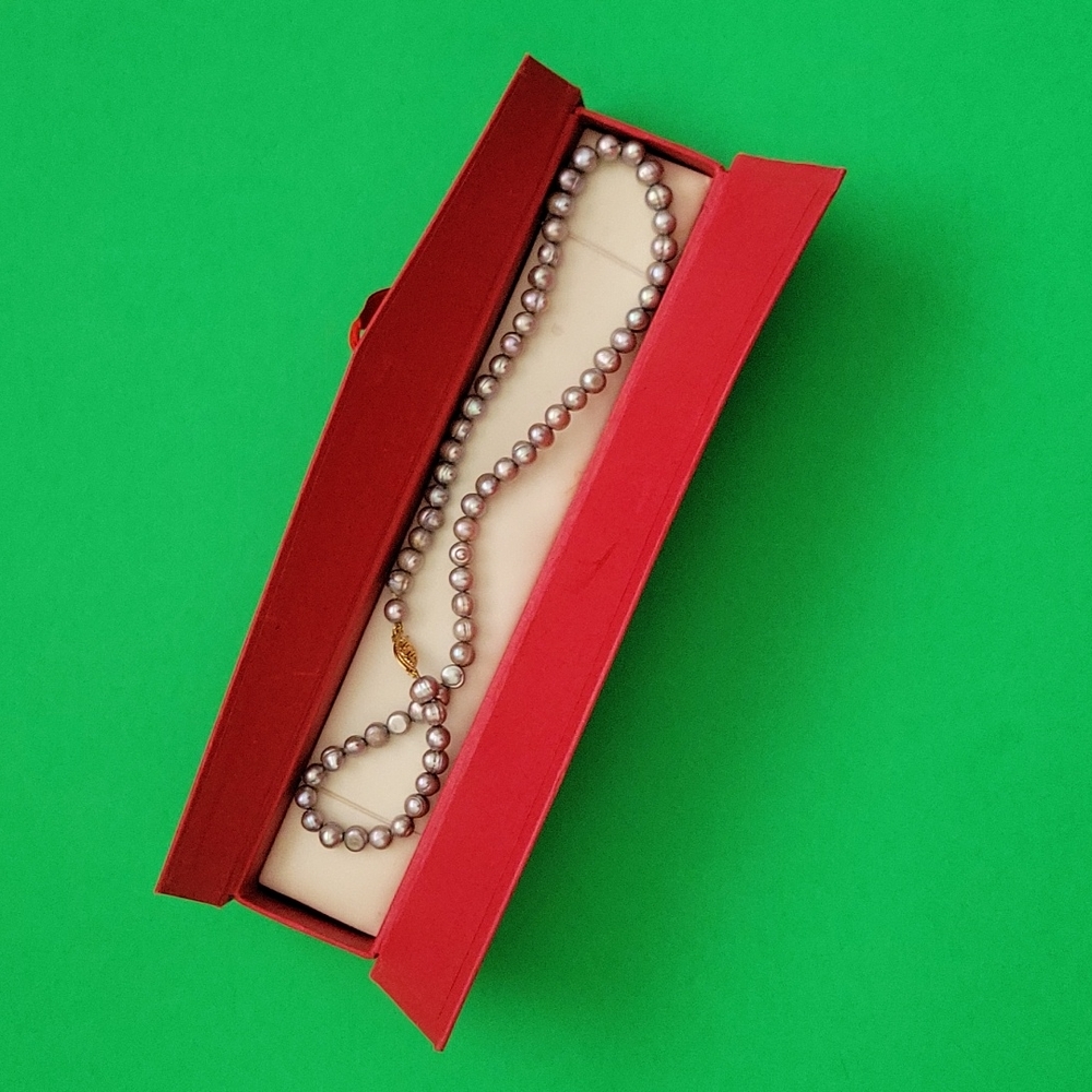 Taihu Pearl Of China Necklace NWOT